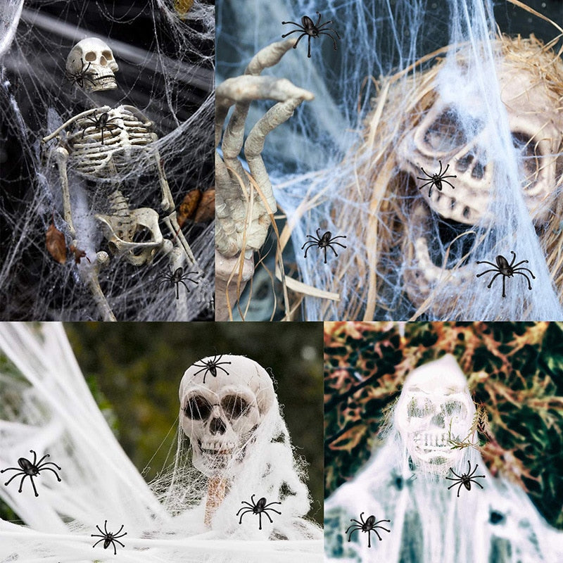 Halloween Spider Decor (each sold separately)