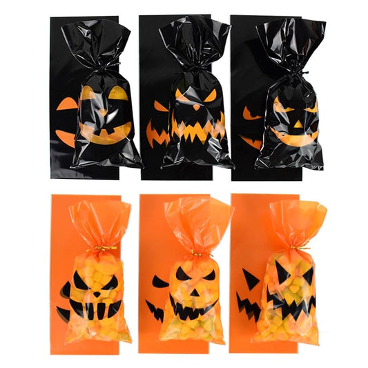 50Pcs Happy Halloween Candy Bag