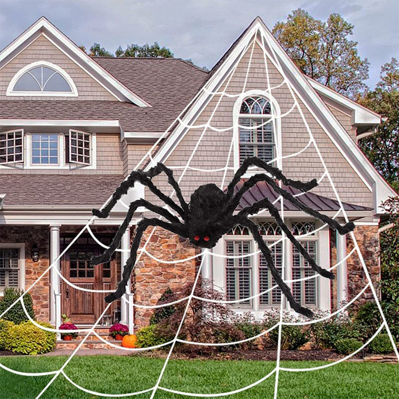 Halloween Spider Decor (each sold separately)