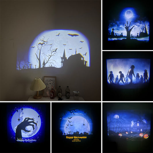 Halloween Wall Projection Lamp