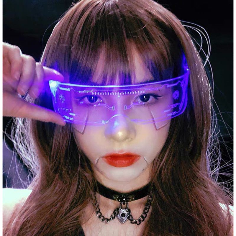 Colorful Luminous LED Glasses